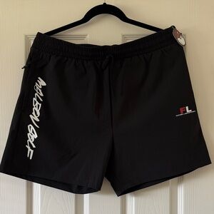 Malbon Tag Tech Short - Black - XL